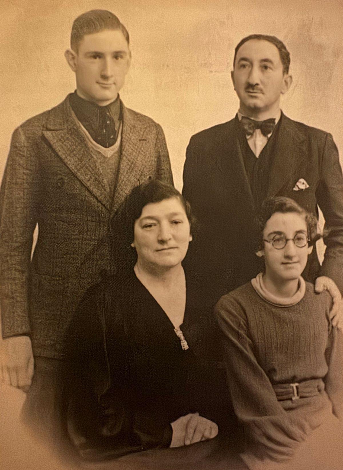 het gezin van Praagh-Polak